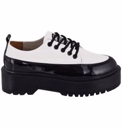 Cotto Women's Sneakers - White/Black -Madam Clothing Store 6c6fb368 d181 4314 88c1 f6d978585f54