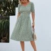 Vico Moretti Women's Dress - Green -Madam Clothing Store 6d116703 ac07 4687 a8f1 9d32633f6804