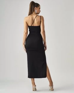 BWLDR Women's Matias Dress X Kristina - Black -Madam Clothing Store 6d82a1d738f5cf0d42353e3c04b22a59