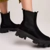 BOSCCOLO Women's Leather Black Boots -Madam Clothing Store 6e184bb9 2a94 4d8c 8647 6d81e338bcc3