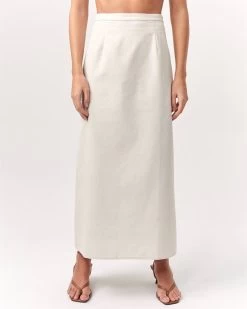 ST MRLO Women's Wave Midi Skirt - Wheat 12 ST MRLO Women's Wave Midi Skirt - Wheat -Madam Clothing Store 6eb6e4d106e5dc77bcd3cbd6abd19ae5