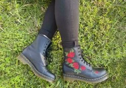 Dr. Martens Dr Martens 1460 Vonda Womens Leather Fashion Lace Up Boots - Black Softy -Madam Clothing Store 6f7ef5d5ce101368f003c018d547839c