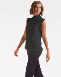 Amelius Women's Mischa Knit Tops - Black -Madam Clothing Store 706769ab 27ff 4b8f b448 13278f2918dd