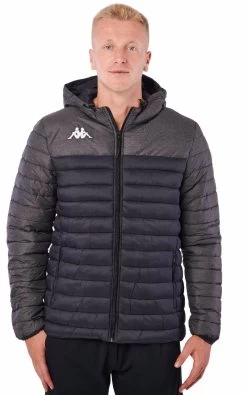 Kappa Mens Training Lamezio Black/ Grey Peformance Jacket -Madam Clothing Store 7092395f3b5313f5f4bfee4850b8f820