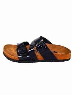 Moosefield Unisex Leather Sandals - Black -Madam Clothing Store 711176f2c2ed2814d960550520616ccd