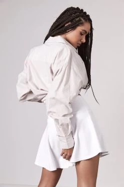 Factorie Mini Flip Skirt White -Madam Clothing Store 7156aef4db17dae82b4d62ba61b31911