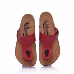 Moosefield Unisex Gizeh Leather Sandals - Red -Madam Clothing Store 75f6ad46 8a9f 44ad 8eb4 9c40c8c92877