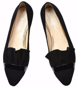 Bosccolo Women's Ballet Suede Black -Madam Clothing Store 778df7ba1bcf19302004e41a463f0b10