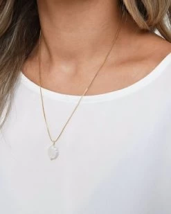 Ines 16k Gold Plated 2pc Necklace Set -Madam Clothing Store 782a611c8a901b024dbeb989dec98aec