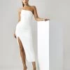 BWLDR Women's Matias Dress X Kristina - White -Madam Clothing Store 7abc90363fdf62e1c170242764b83ddf