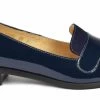 BOSCCOLO Woman's Leather Moccasin Navy Blue -Madam Clothing Store 7b14b086 8c1a 49aa b276 01c401af5c53