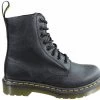 Dr. Martens Dr Martens 1460 Pascal Virginia Womens Leather Fashion Lace Up Boots - Black Virginia
