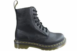 Dr. Martens Dr Martens 1460 Pascal Virginia Womens Leather Fashion Lace Up Boots - Black Virginia
