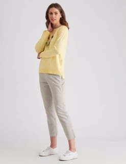 W.Lane Button Detail Pullover Top Gold -Madam Clothing Store 7c48e331d00a13981324640036858d93