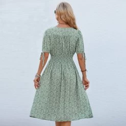 Vico Moretti Women's Dress - Green -Madam Clothing Store 7f0fe409 1bfe 402a b9bf 49dab71e2dcd