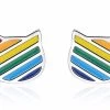 Obsession Women's Rainbow Kitty Stud Earrings -Madam Clothing Store 7ffa14d94f5098d607155a79dbf32c00