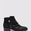Novo Shoes DAGALI Womens Winter Boots Shoes In Black -Madam Clothing Store 8068e1da33aa5a8bb132e363615f65dc