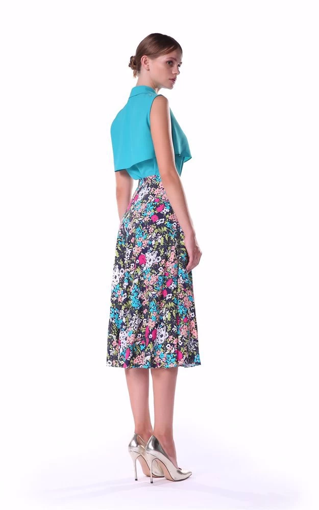 Isabel Garcia Women's Middle Skirt - Multicolor 4 Isabel Garcia Women's Middle Skirt - Multicolor - Image 2