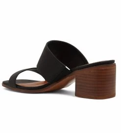 Womens Footwear Ravella Edge Black Smooth Sandals -Madam Clothing Store 8281f26bbe59eb28f6f8bc3581d882e1