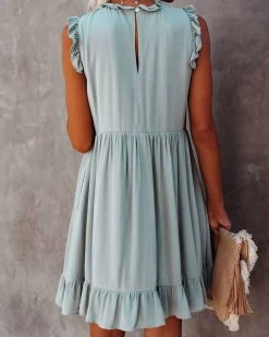 Pretty Summer Women's Dress - Blue -Madam Clothing Store 84027e11 10f3 4e86 8d39 6bdd8a8934df