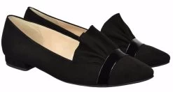 Bosccolo Women's Ballet Suede Black -Madam Clothing Store 858cd4e0db098ea49a73297a9ad47f4f