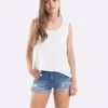 Amelius Women's Desert Tank - White -Madam Clothing Store 884f356b829b3a9a0de114d78a93b42e