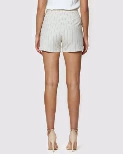Amelius Women's Honour Pinstripe Shorts Multi -Madam Clothing Store 8a9fffe3ea47d73c34c3c85e63b5c021