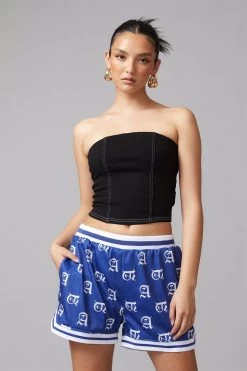 Factorie Hype Street Basketball Short Blue -Madam Clothing Store 8ddbcedf6a253c064b4ad5556b270935