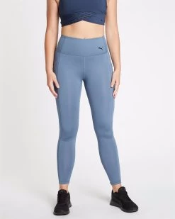 Puma Women's Favourite Forever High Waist 7/8 Training Leggings China Blue
