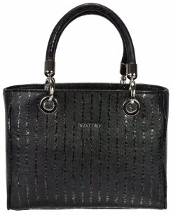 BOSCCOLO Women's Green Tears Leather Bag B1