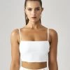 BWLDR Women's Simie Top X Kristina - White -Madam Clothing Store 94ea412658897d4818c52d1fad7565bc