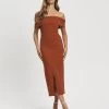 CHANCERY Women's Oceans Midi Dress - Copper -Madam Clothing Store 95092b541b6e659e87c93f51c2be580b