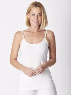 Cordelia St Women's Shoe String Cami - Cream