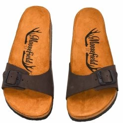 Moosefield Unisex Madrid Leather Sandals - Brown -Madam Clothing Store 974af7aedb62a5ff6c4427f1ca51dcf4