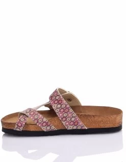 Cella Women's Printed Sandals - Multi-Colour -Madam Clothing Store 97e3c2da38be2aa2dc5692bb817ad89a