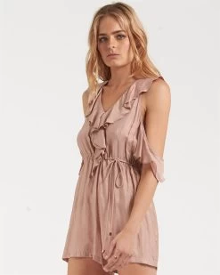 Amelius Women's Allegra Playsuit - Blush -Madam Clothing Store 992922e1 af2b 4fd1 a04a 4494834c061a
