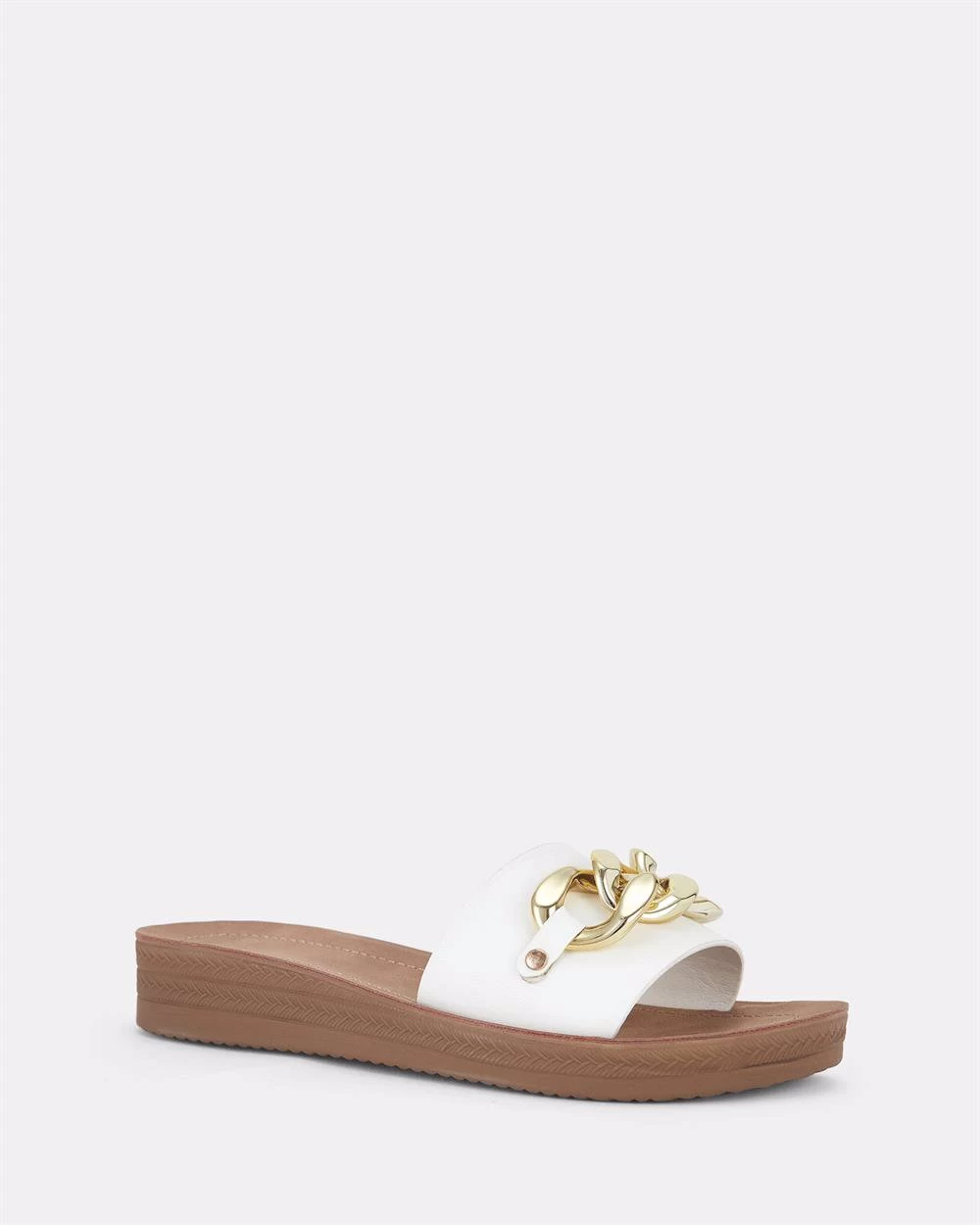 Novo SPENCE Womens Thongs In White 4 Novo SPENCE Womens Thongs In White - Image 2