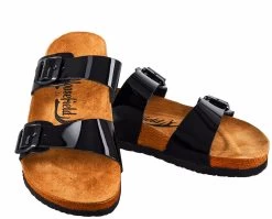Moosefield Unisex Arizona Leather Sandals - Black -Madam Clothing Store 9fce1e3fd6da057b885106de6c9571f7