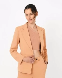 Monet Single Breasted Blazer -Madam Clothing Store a105c545bcf09cbeaf83ef4bb6633963