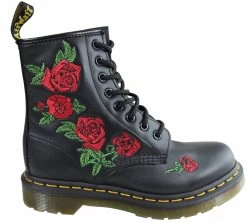 Dr. Martens Dr Martens 1460 Vonda Womens Leather Fashion Lace Up Boots - Black Softy