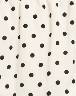 SAVEL Women's Mila Blouse - Ivory Polka Dot -Madam Clothing Store a49e348661f411818ef72ce79c06bfe6