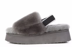 Oz Natives UGG Unisex Dixie Platform Slide - Grey