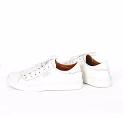Noosy Women's Genuine Leather Sneakers - Cream -Madam Clothing Store a7a4a920215ebbc5f7bdeea13803817e