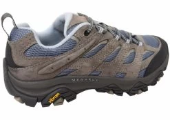 Merrell Womens Moab 3 Comfortable Leather Hiking Shoes - Smoke -Madam Clothing Store a8153a798ad012a614fa827f7642ab0e