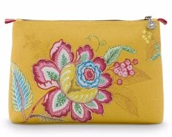 Pip Studio Jambo Flower Combi Beauty Bag - Yellow -Madam Clothing Store a84748ce 7a2c 4ab7 9933 1d695bc4663c