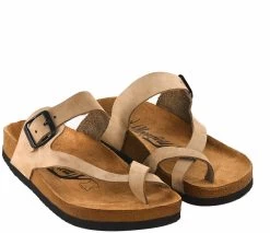 Moosefield Unisex Leather Sandals - Oatmeal -Madam Clothing Store a89b9efbc5983becaa69011fd786b78e