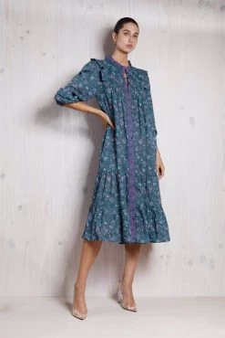 Lola Australia Women's Neptune Midi Dress - Moss