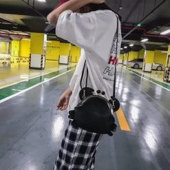 Beakey Crab Shape Handbag Novelty Detachable Shoulder Bag Women's Satchel-Black -Madam Clothing Store aaa23ebb079379aba4610a087cffded7