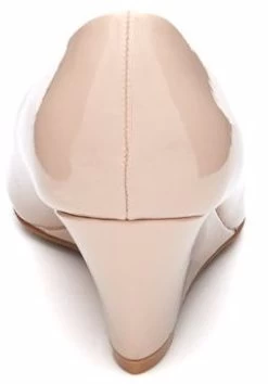 Novo Shoes BOUNTY Womens Wedges Shoes In Nude Patent -Madam Clothing Store ac7acc5fb95641fb04f49f73b2ce6527
