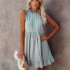 Pretty Summer Women's Dress - Blue -Madam Clothing Store ad578f03 9085 4908 9cd1 058c9026764c